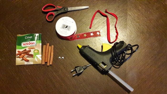 How to make Christmas Reindeer - Materials Needed