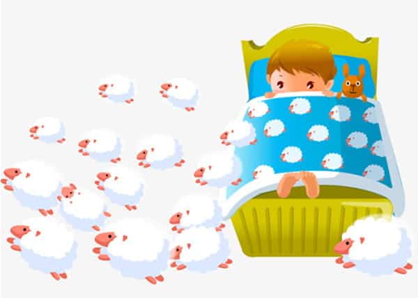 Problems Getting to sleep over Night close to 3 years