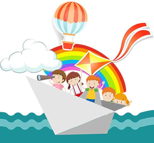Toddlers with 2 years - Imaginative play development