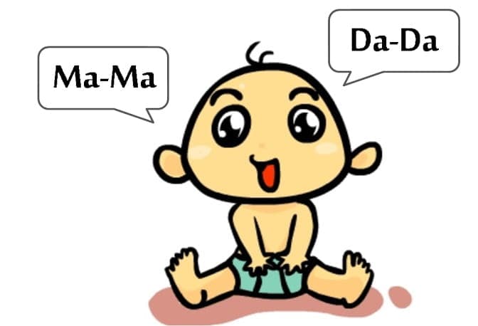 What to expect from baby in Fifth month - Baby Babbling