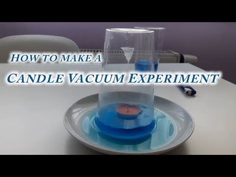 Thumbnail for: Eksperiment sa svijećom u vakuumu