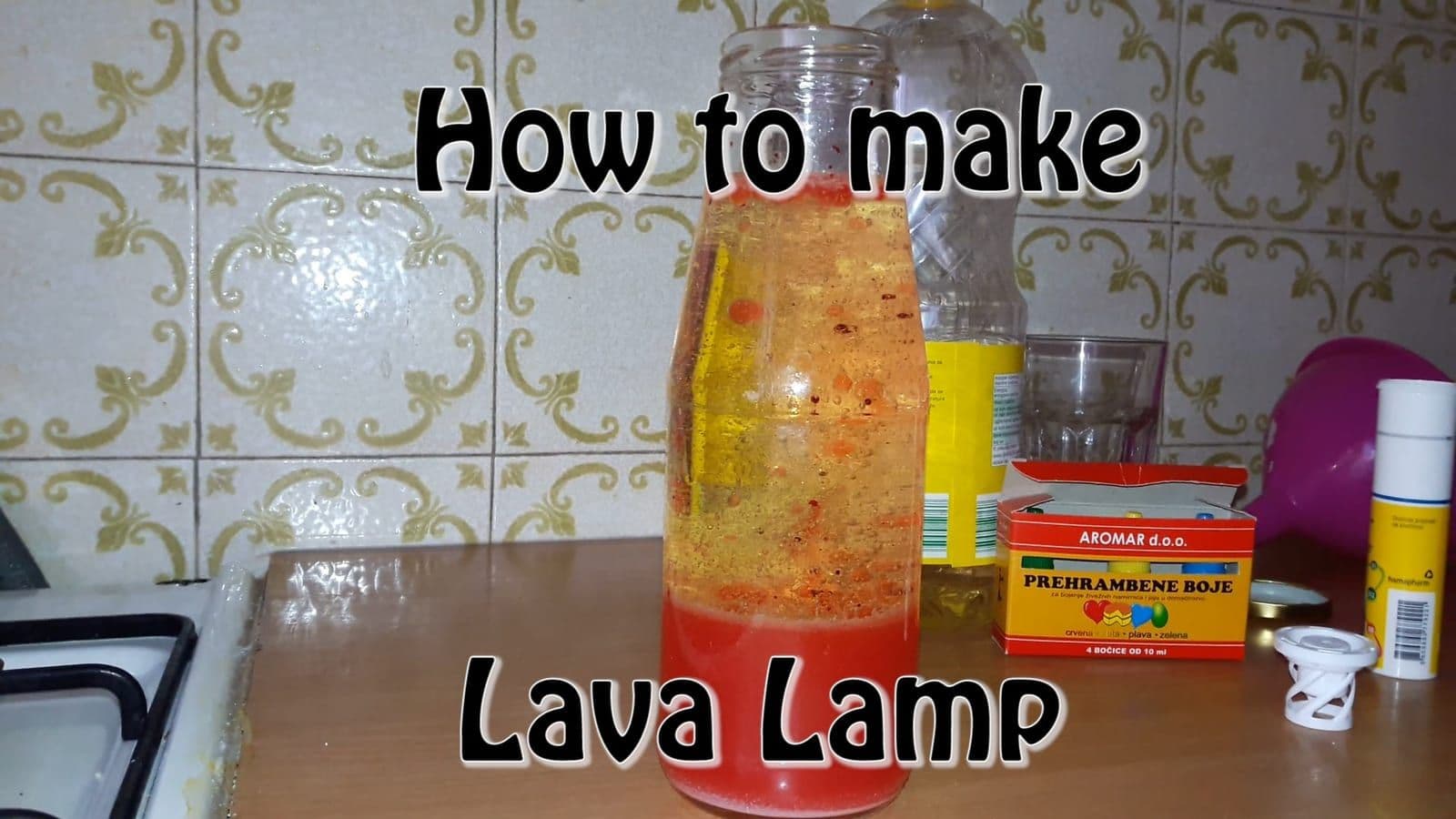 How to make a Lava Lamp