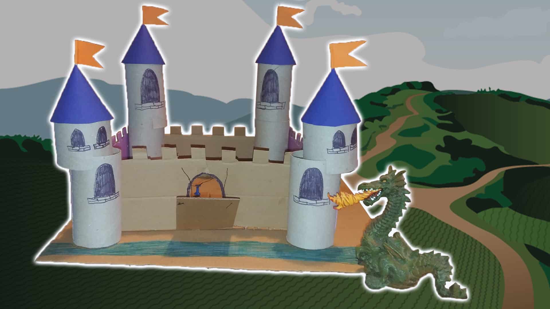 Kako napraviti Dvorac od rola toaletnog papira