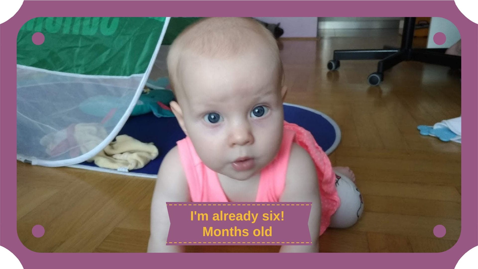 What to expect from the baby in the Sixth month