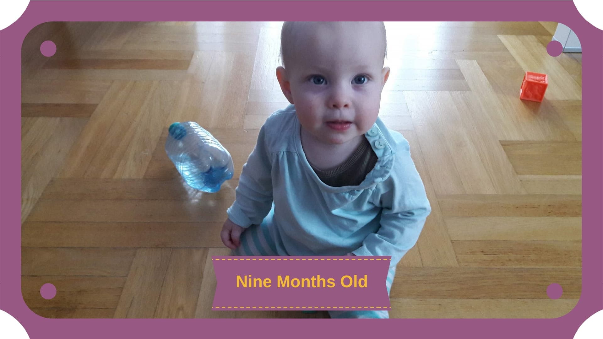 What to expect from the baby in the Ninth month