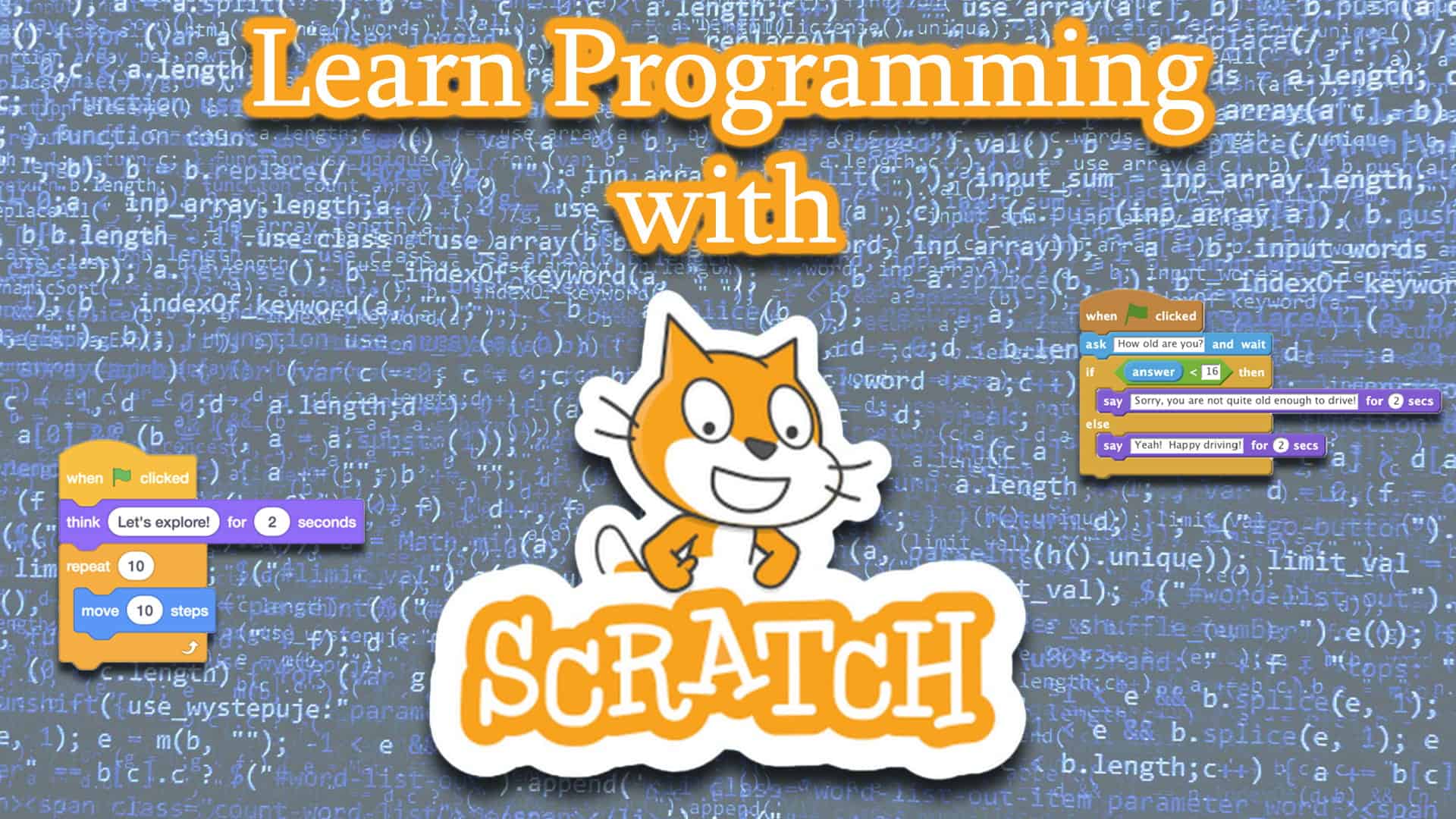 Learning to program with Scratch