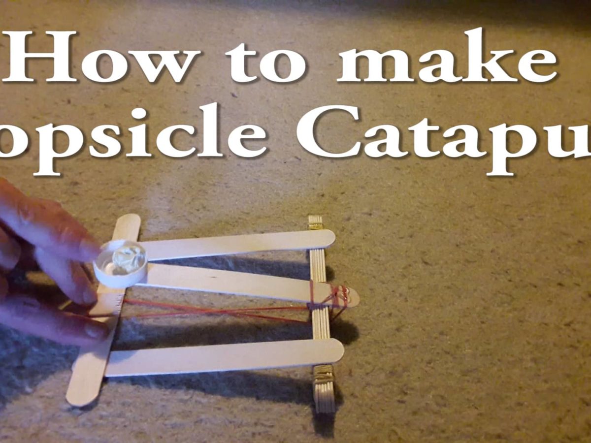 How to Make a Popsicle Stick Catapult