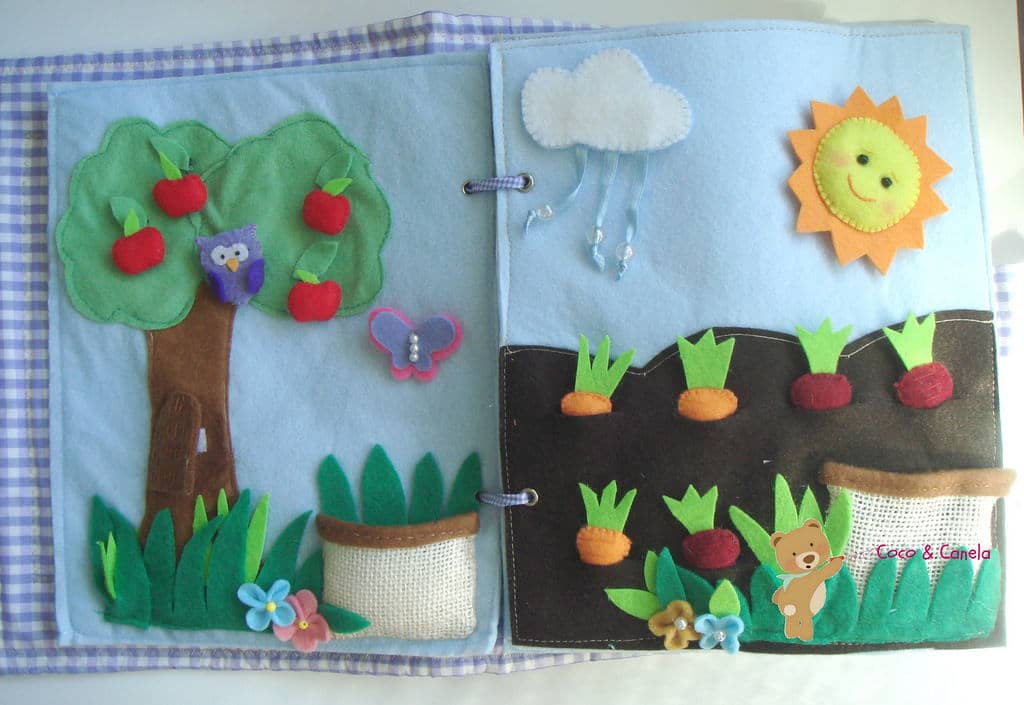 Aktivnosti za poticanje senzomotoričkog razvoja - tihe knjige