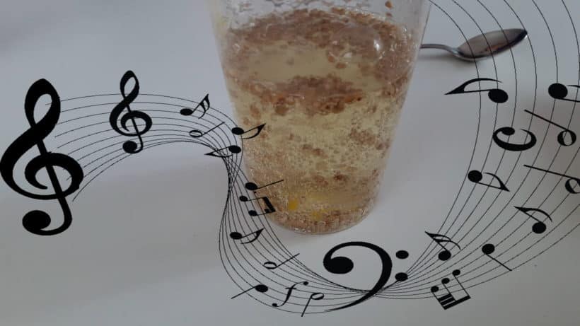 How to make a Dancing Grain Experiment Cover Picture