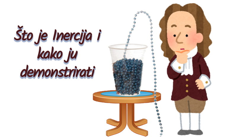 Sto je inercija i kako ju demonstrirati - Pokus s ukrasnim lancom