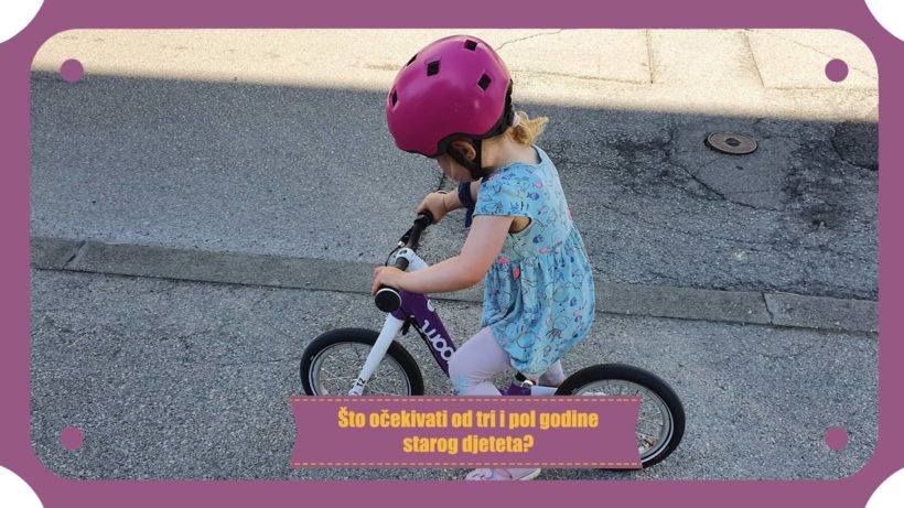 Što očekivati od tri i pol godine starog djeteta - Pocetna Slika